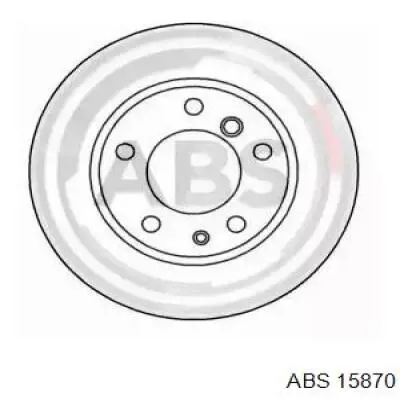 15870 ABS диск тормозной передний