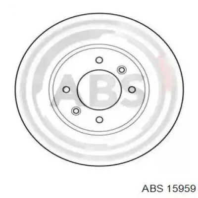 Тормозные диски 15959 ABS