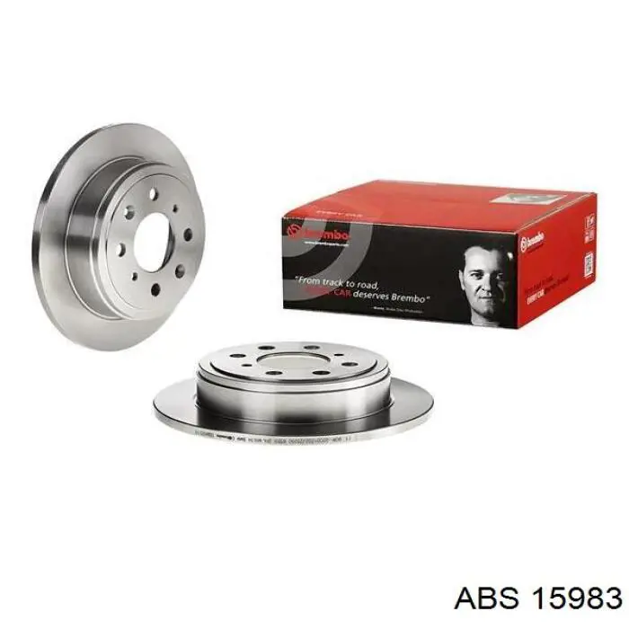 Тормозные диски 15983 ABS