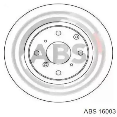 16003 ABS диск тормозной передний