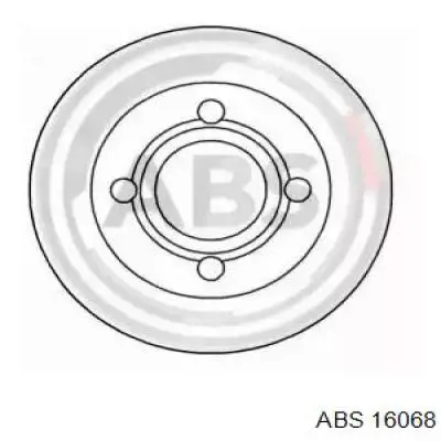 16068 ABS диск тормозной задний