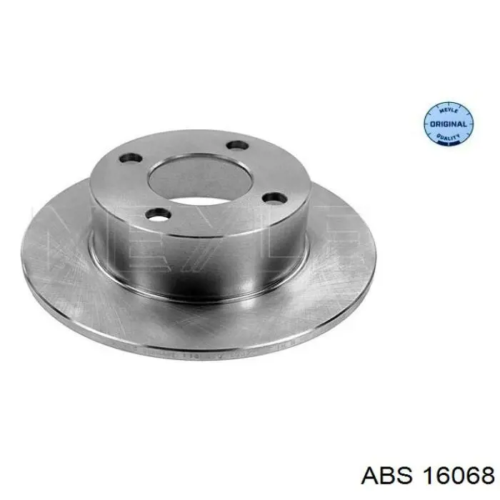 Купить 16068 ABS Диск тормозной задний