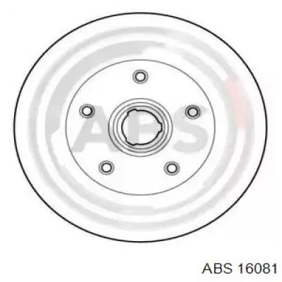 16081 ABS диск тормозной задний