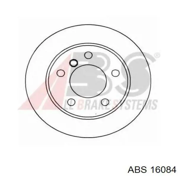 16084 ABS тормозные диски