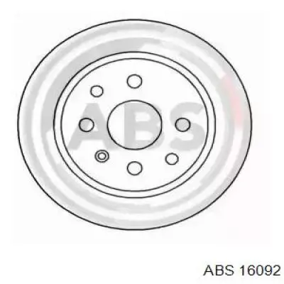 16092 ABS диск тормозной задний
