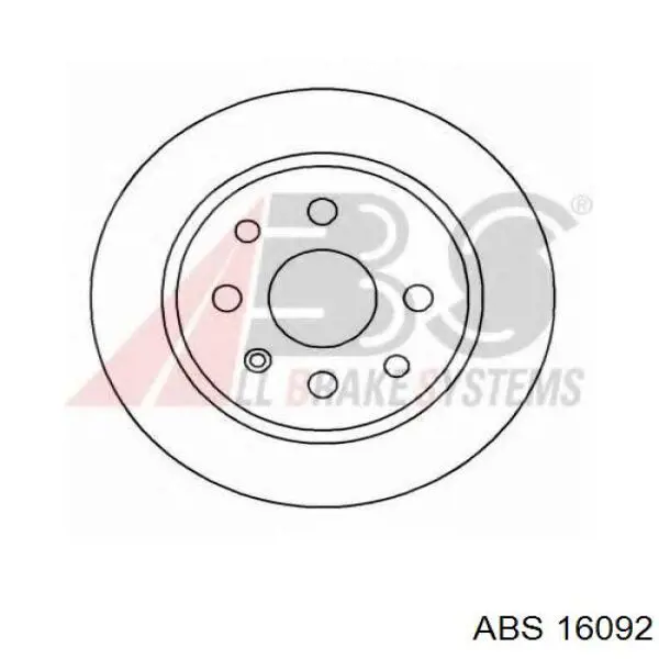 Задний тормозной диск ABS 16092 цена, от 25.30 USD
