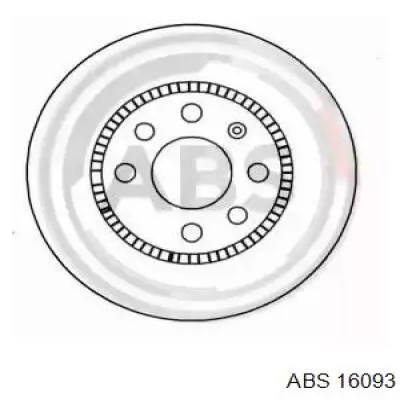 Передние тормозные диски 16093 ABS