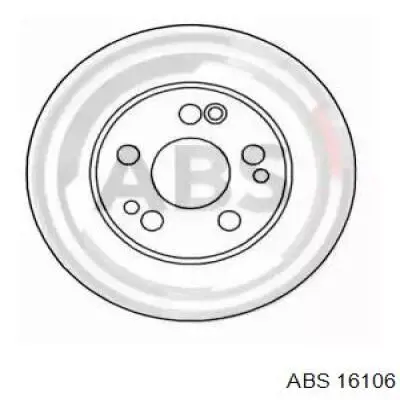 16106 ABS диск тормозной передний