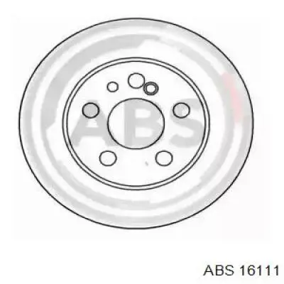 16111 ABS диск тормозной задний