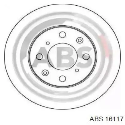 Передние тормозные диски 16117 ABS