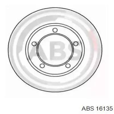 Передние тормозные диски 16135 ABS