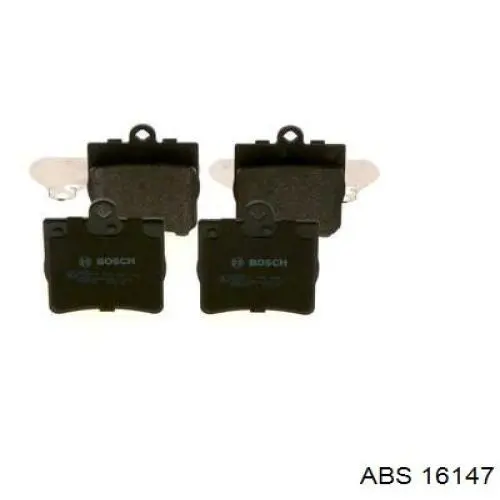 Купить 16147 ABS Диск тормозной задний
