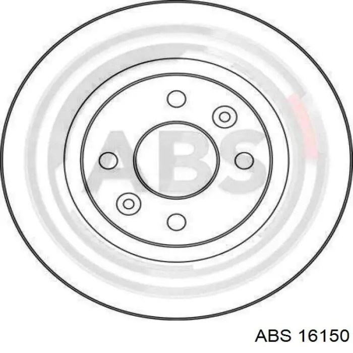 Тормоз дисковый передний ABS 16150 цена, от 25.21 USD