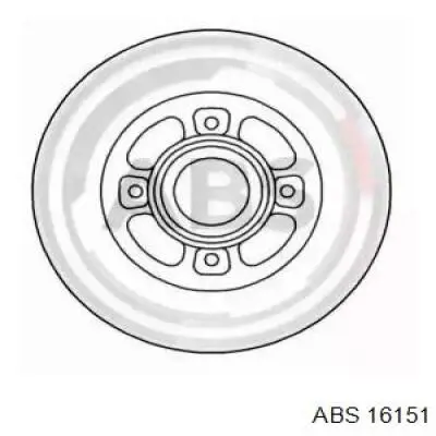 16151 ABS диск тормозной задний