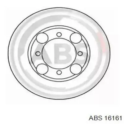 16161 ABS диск тормозной передний