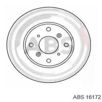 Передние тормозные диски 16172 ABS