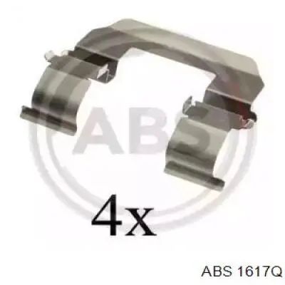 1617Q ABS комплект пружинок крепления дисковых колодок передних