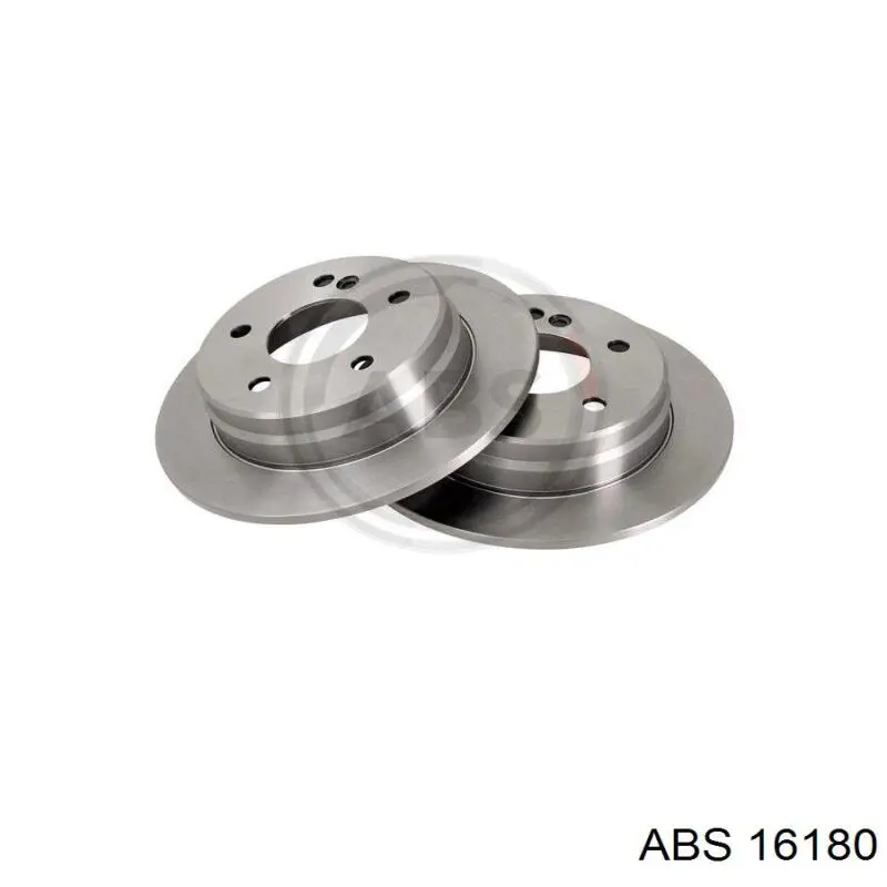 16180 ABS диск тормозной задний