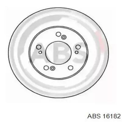 Передние тормозные диски 16182 ABS