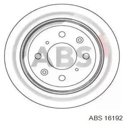 16192 ABS тормозные диски