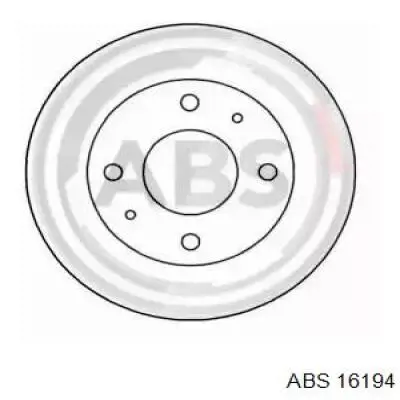 16194 ABS диск тормозной передний