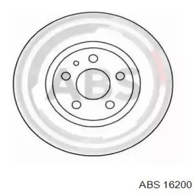 16200 ABS диск тормозной передний