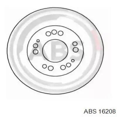 Передние тормозные диски 16208 ABS