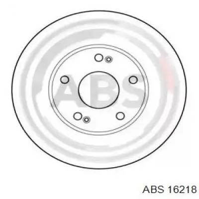 16218 ABS диск тормозной передний