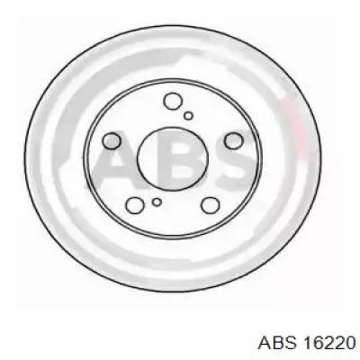 Передние тормозные диски 16220 ABS