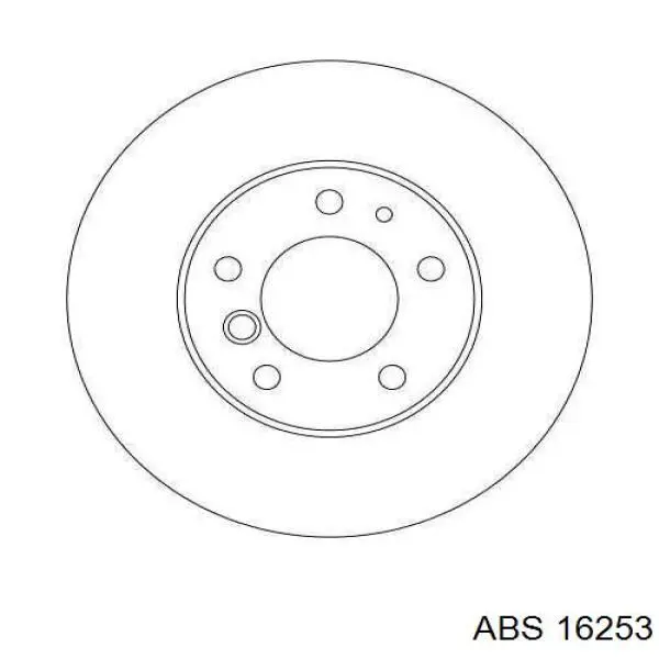 Купить 16253 ABS Ротор тормозной