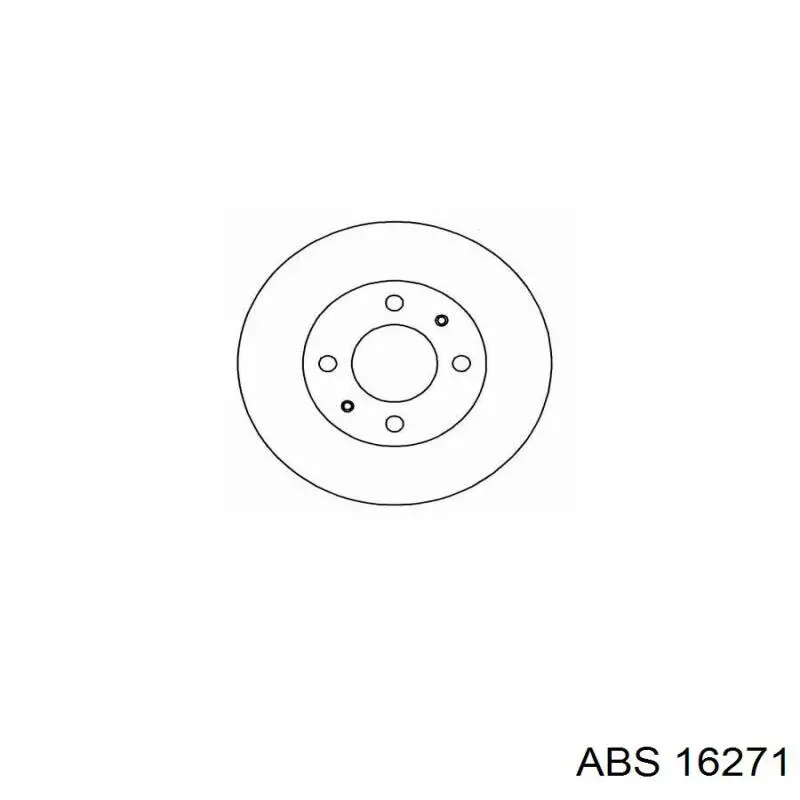 Передние тормозные диски 16271 ABS