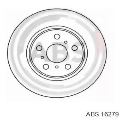 Передние тормозные диски 16279 ABS