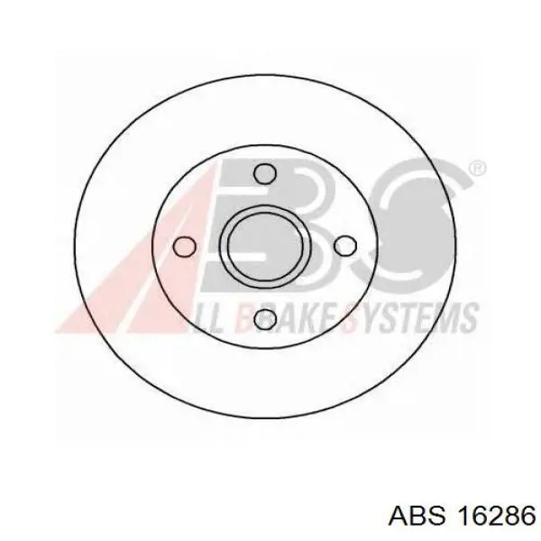Задний тормозной диск ABS 16286 цена, от 24.55 USD