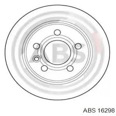16298 ABS диск тормозной задний