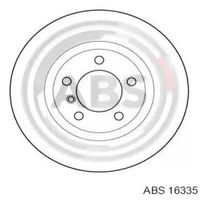 Передние тормозные диски 16335 ABS