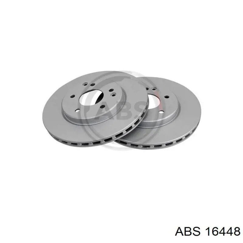 16448 ABS диск тормозной передний