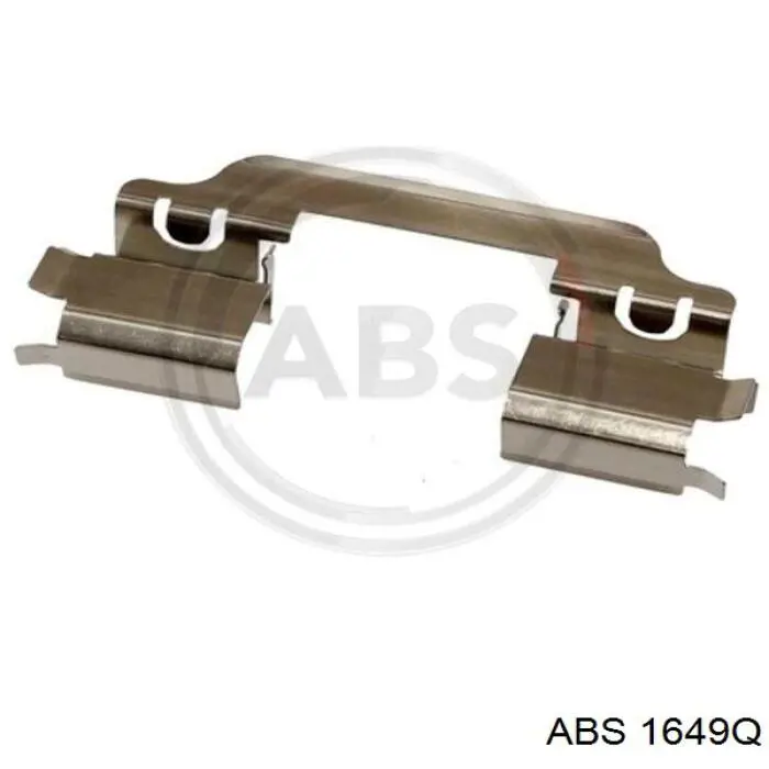 1649Q ABS комплект пружинок крепления дисковых колодок передних