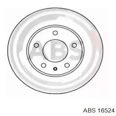 16524 ABS диск тормозной передний