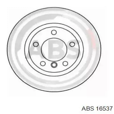 Тормозные диски 16537 ABS