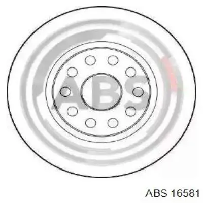 16581 ABS диск тормозной передний