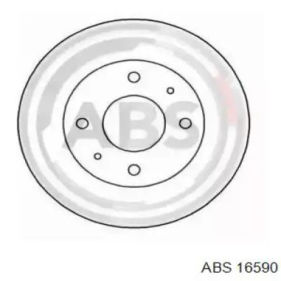 Передние тормозные диски 16590 ABS