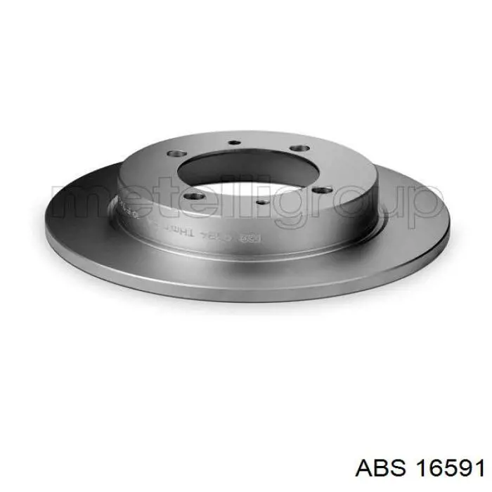 Купить 16591 ABS Диск тормозной задний