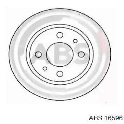 16596 ABS диск тормозной передний