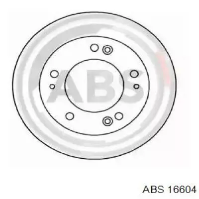 16604 ABS тормозные диски