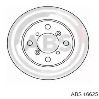 16625 ABS диск тормозной передний