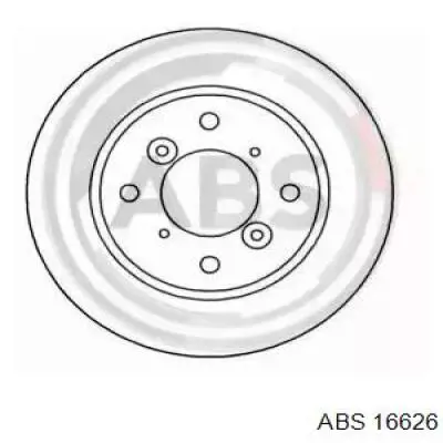 16626 ABS диск тормозной передний
