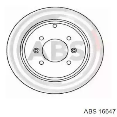 Тормозные диски 16647 ABS