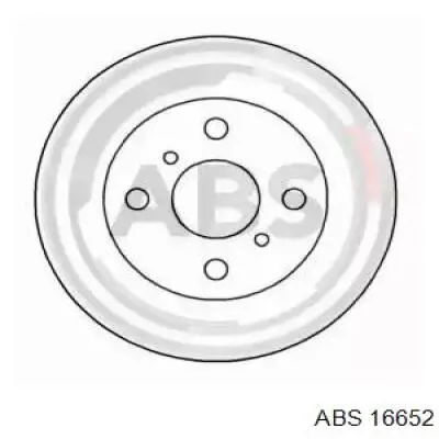 Передние тормозные диски 16652 ABS