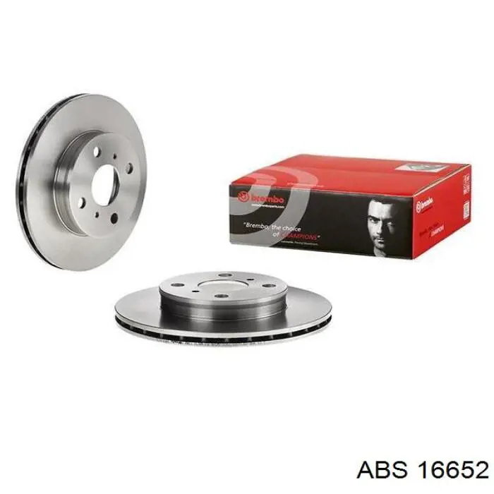 Тормоз дисковый передний ABS 16652 цена, от 28.94 USD
