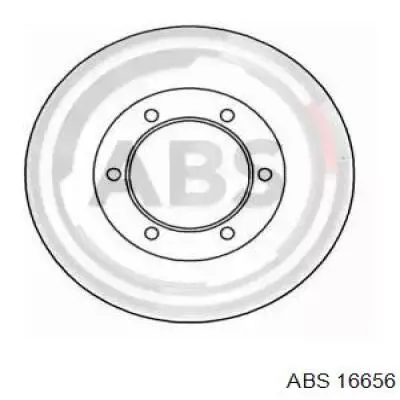 Передние тормозные диски 16656 ABS